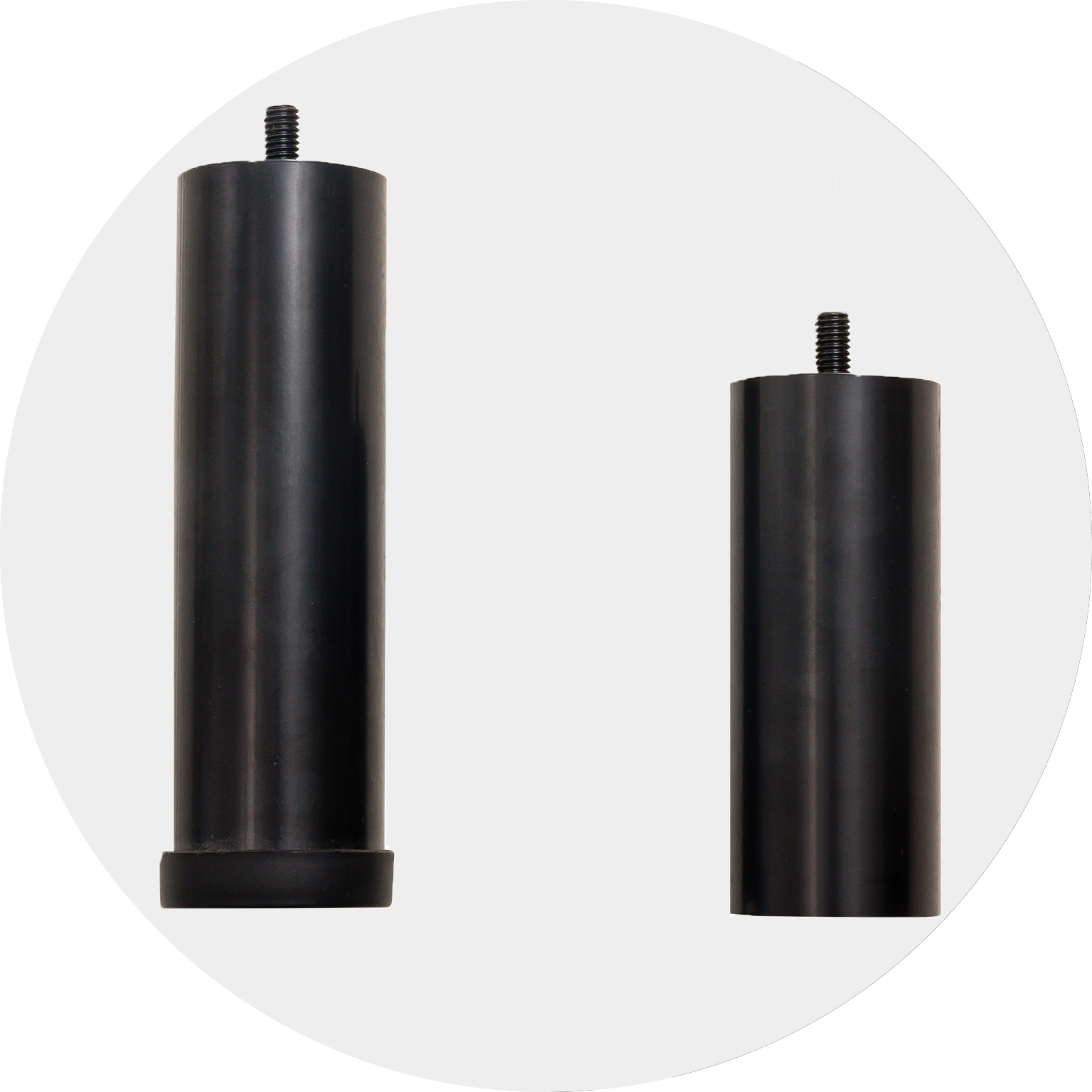 Adjustable metal legs