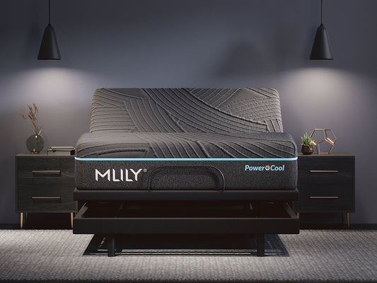 MLILY PowerCool Sleep System Firm hybrid mattress - front view