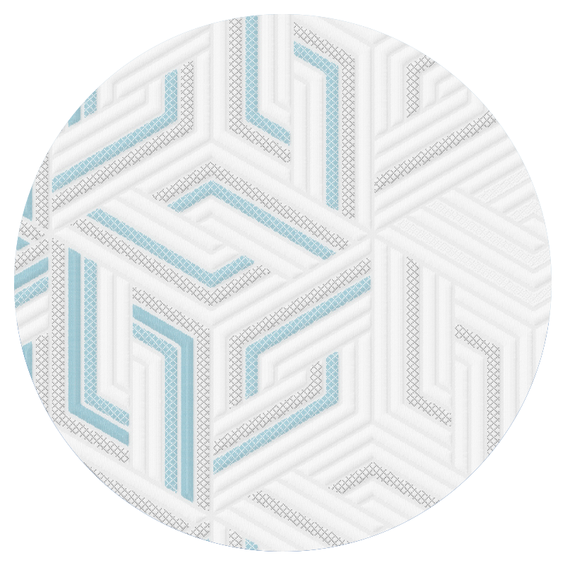 Close up texture of ChiroPro mattress pattern 