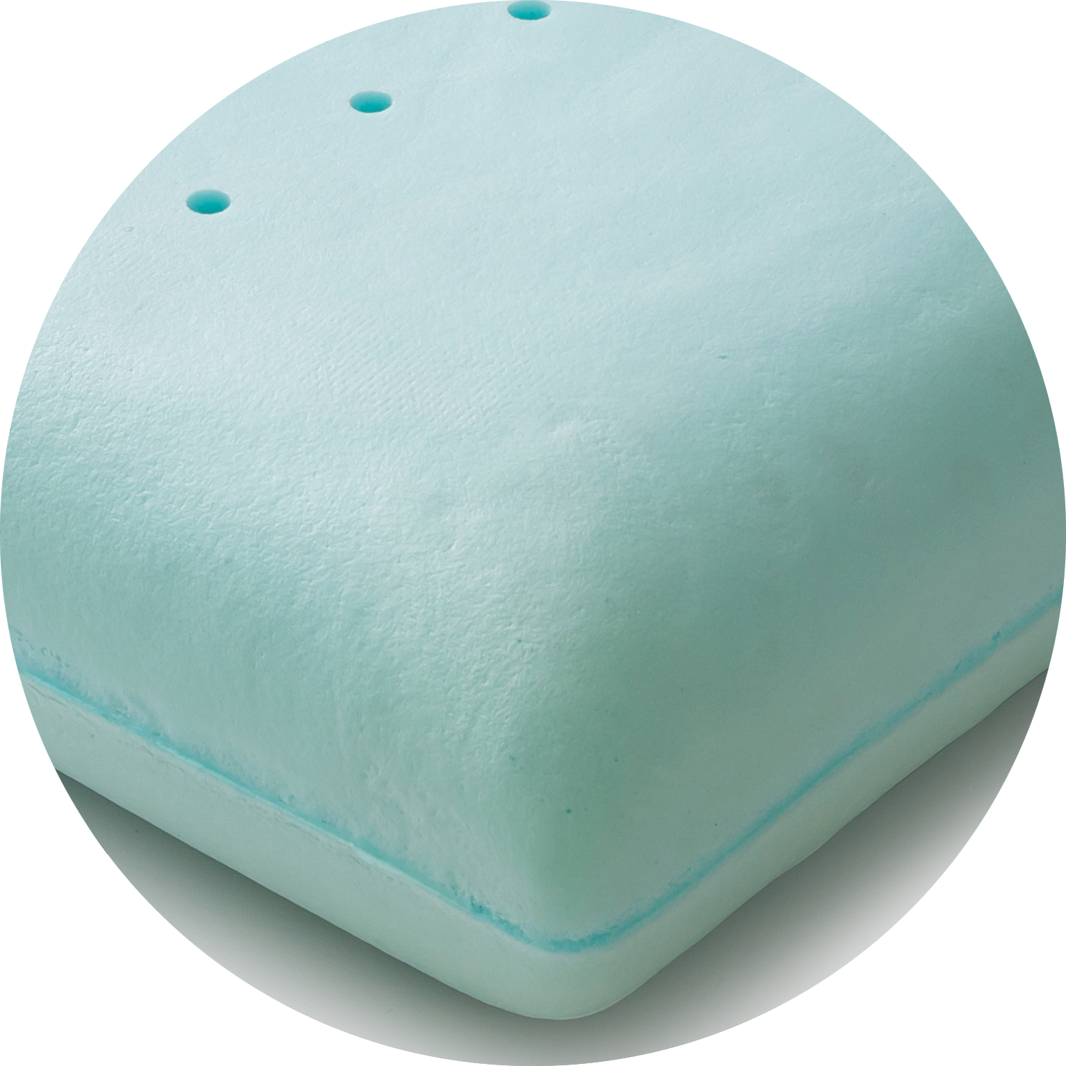 Gel-infused AeroFusion® Memory Foam