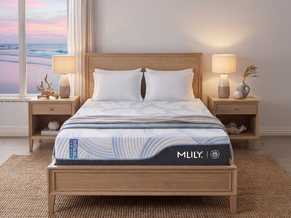 MLILY WellFlex ICE Memory Foam Mattress hybrid mattress - front view