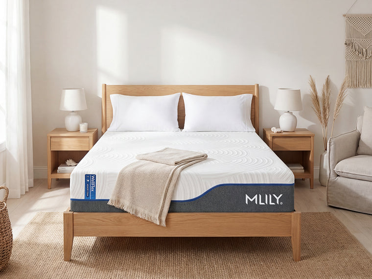 MLILY WellFlex Memory Foam Mattress hybrid mattress - front view