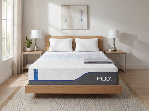 MLILY ChiroPro Tri-Zoned Hybrid Mattress - front view