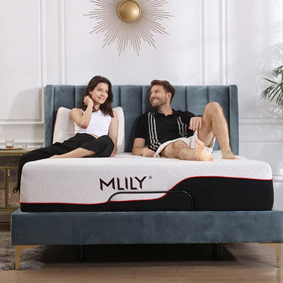 家具 MLlLY Hybrid mattress MLILY Midnight Hybrid Mattress | Advanced Cooling Memory Foam