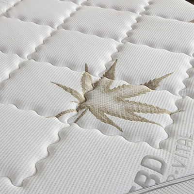 CBD Infused Foam + Fabric Quilted Cover image